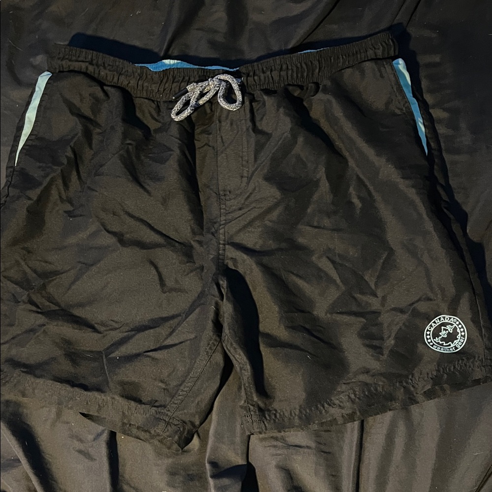 Canada Weathergear Black Athletic Shorts
